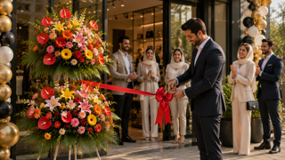 تاج گل تبریک