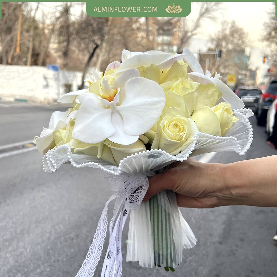 دسته گل عروس شماره 46