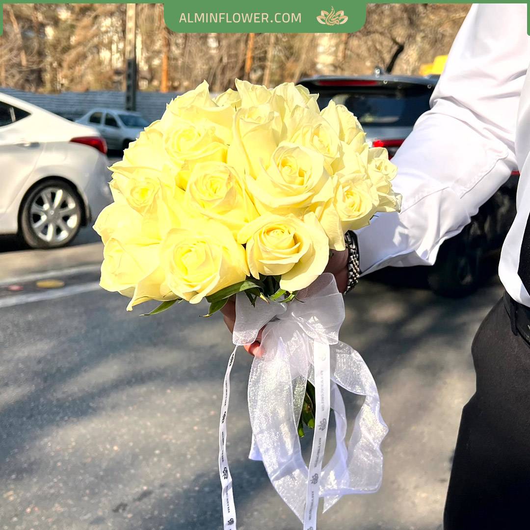 دسته گل عروس شماره 45