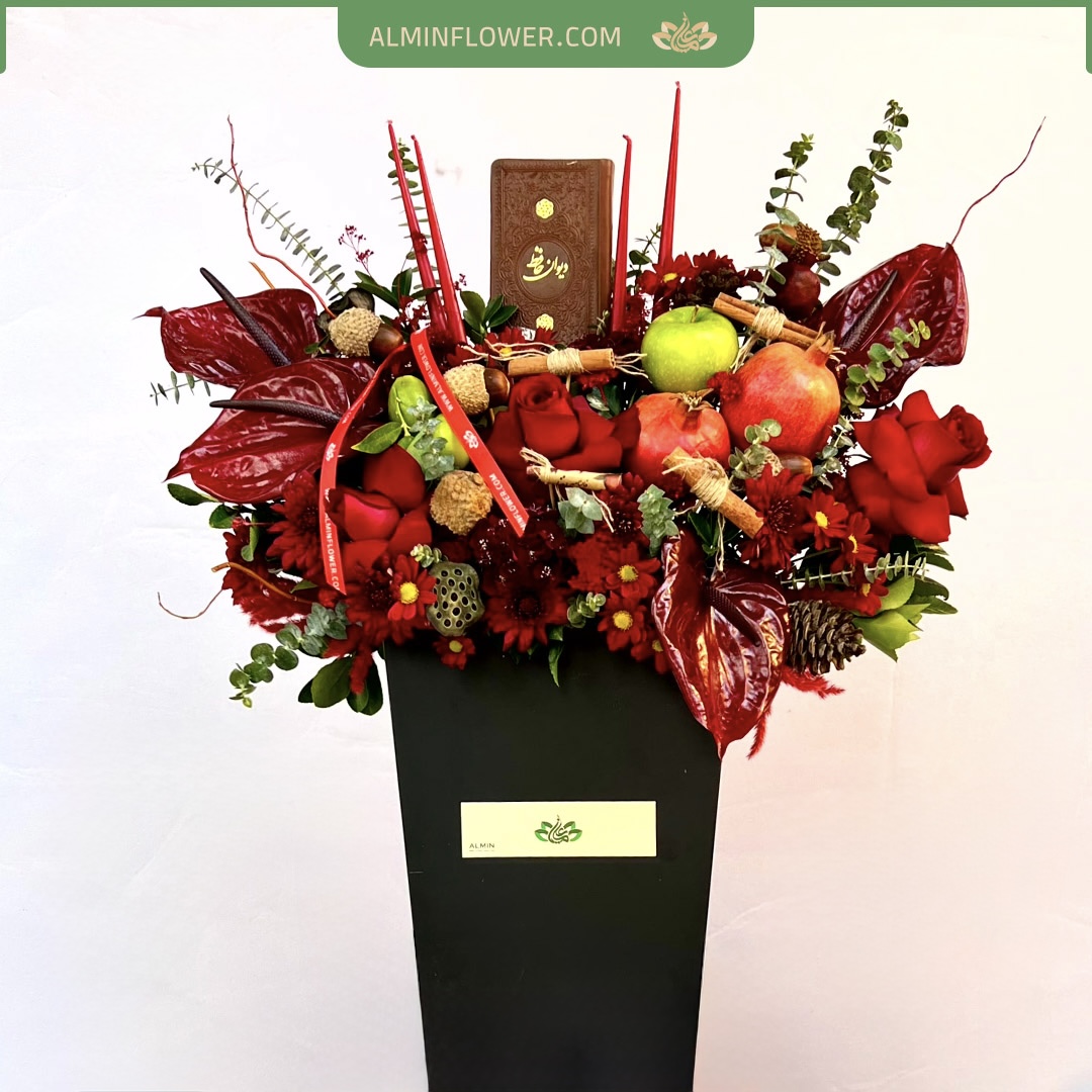 باکس گل شب یلدا شماره 17