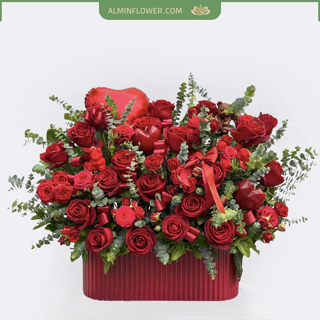 باکس گل ولنتاین شماره 11