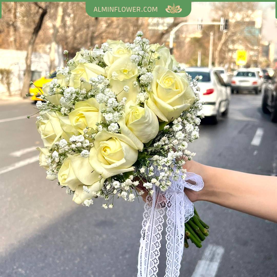 دسته گل عروس شماره 44